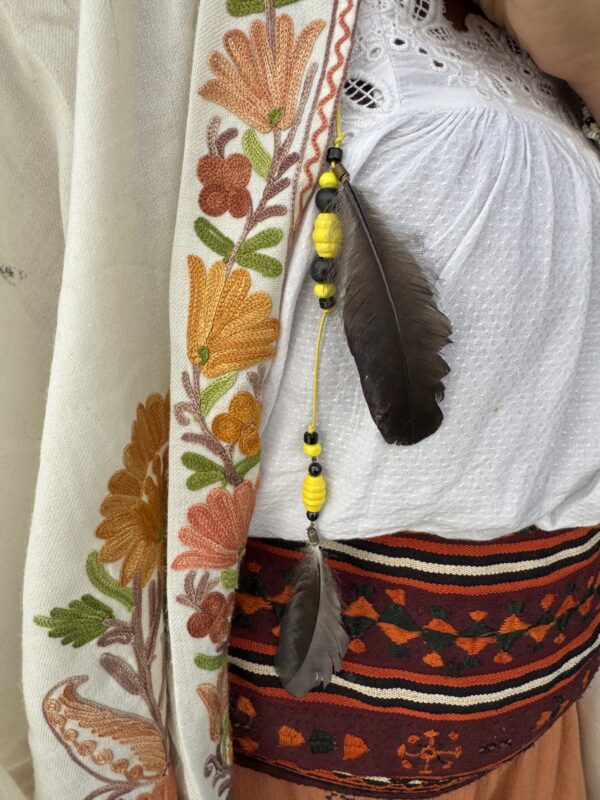 Grigri moyen abeille cuivrée par zazen Zenandjock.fr